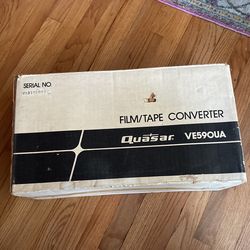 Quasar Film To Tape Converter Model VE590UA Film To Videotape Transfer Unit
