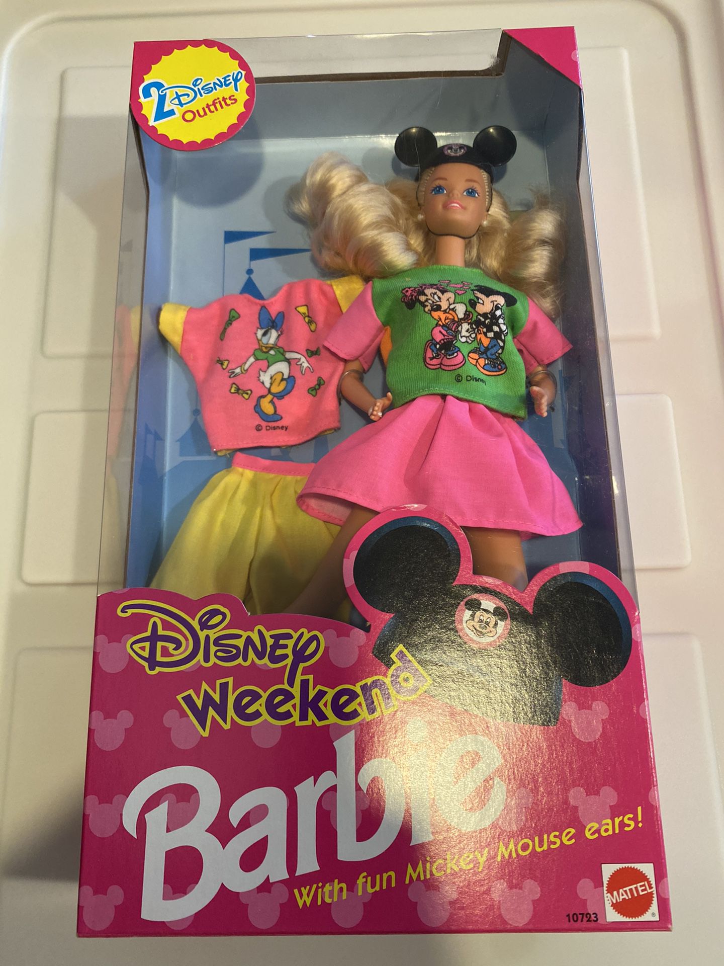 Barbie Disney Weekend with fun Mickey Mouse ears