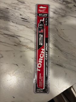 Milwaukee SAWZALL TORCH 9" 8 TPI Reciprocating Blade