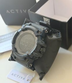 New Men’s Activa Summit X Invicta Unisex Digital Watch - 50mm. Black