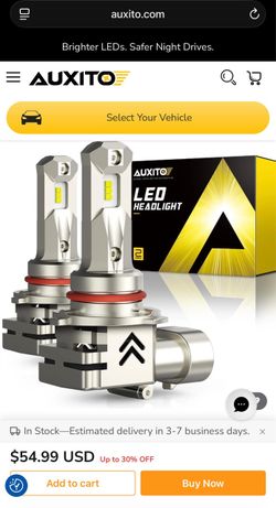Auxito LED Headlight Bulbs 2-Pack
