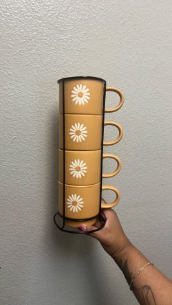 Mug set & stand