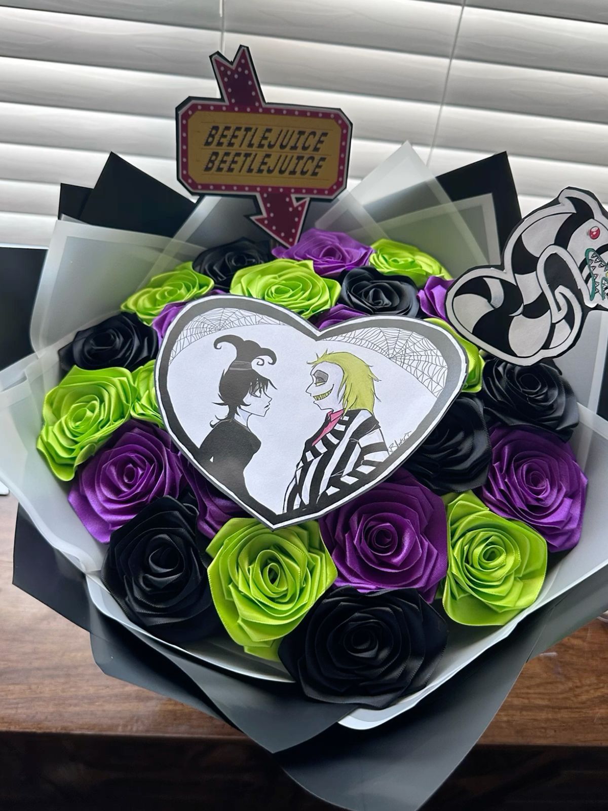 Beetlejuice bouquet