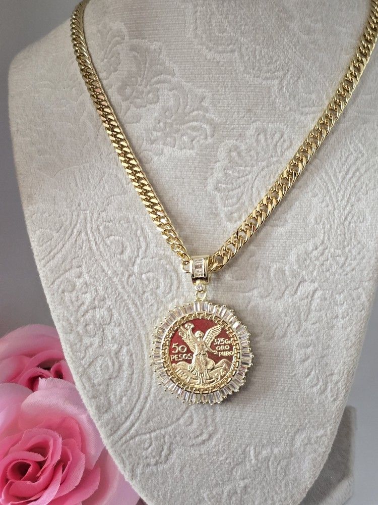 Brazilian Gold Filled Chain With CENTENARIO