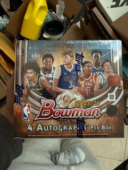 2025-26 Bowman Basketball jumbo Hobby Box  Topps Factory Sealed