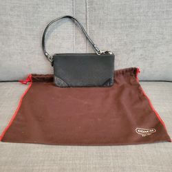 Coach Signature Black Cloth Wrislet