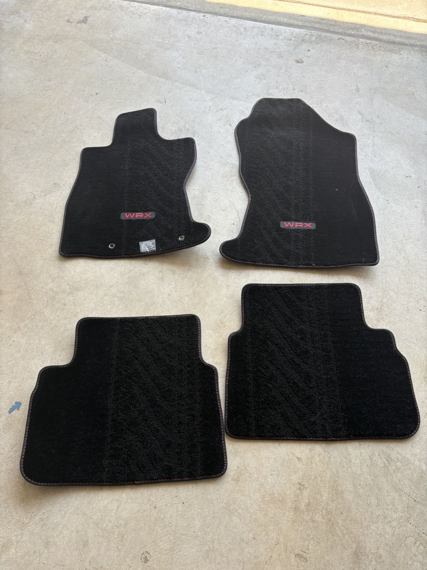 2023 WRX OEM Floor Mats