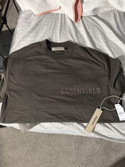 Essentials Off Black Tee