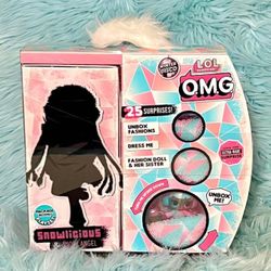 NEW LOL OMG Surprise Winter Disco Snowlicious & Snow Angel Fashion Doll Playset