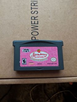 Strawberry shortcake summertime adventure Nintendo gameboy game boy gba advance game