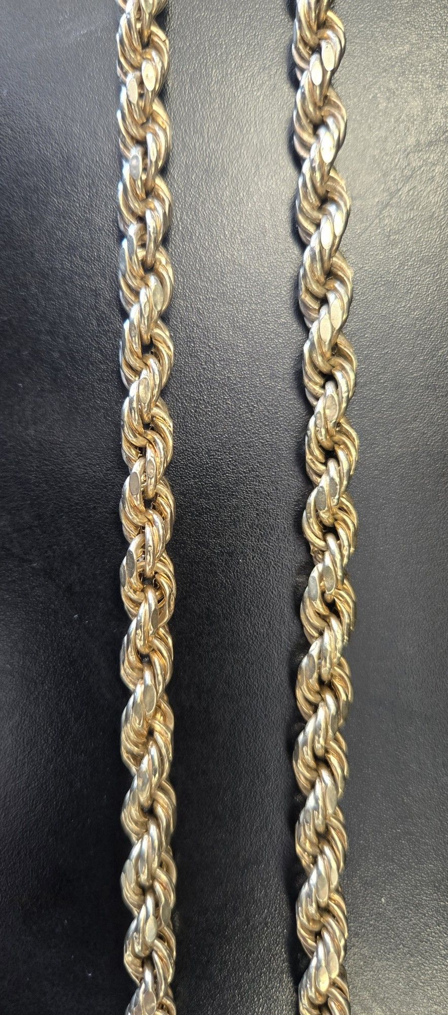 Thick Rope Chain (AUTHENTIC GOLD)