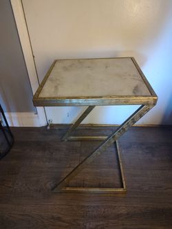 Marble top stand
