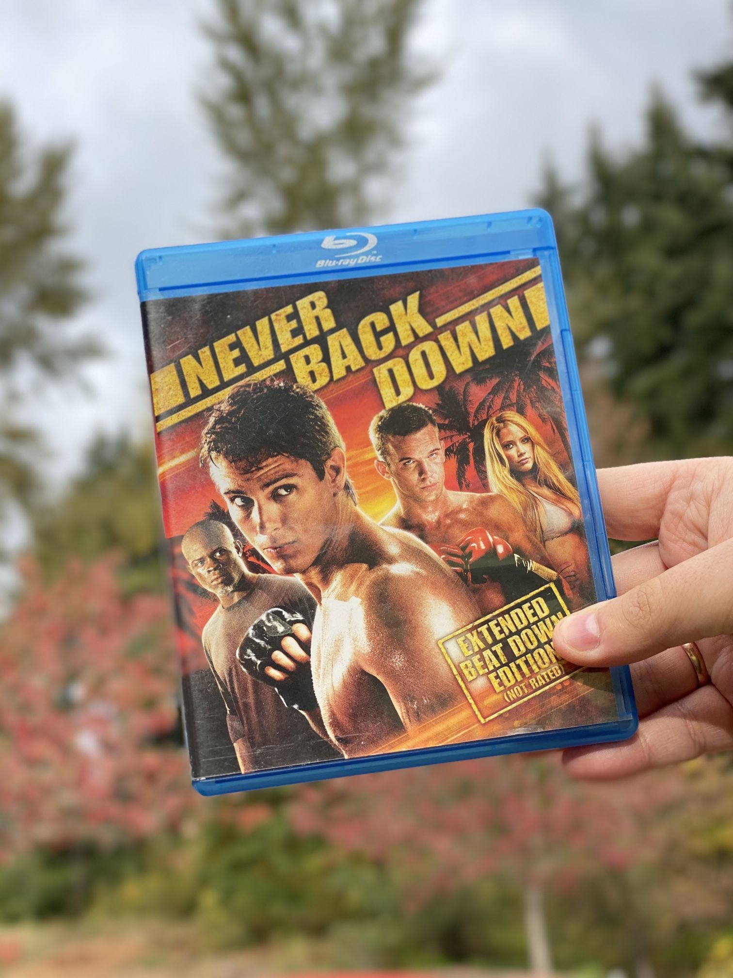 NEVER BACK DOWN (BluRay, used)