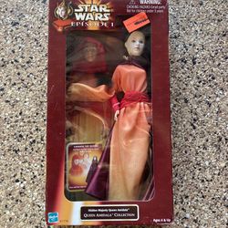 NEW Star Wars Queen Amidala Collection 12" Figure Hasbro 1998