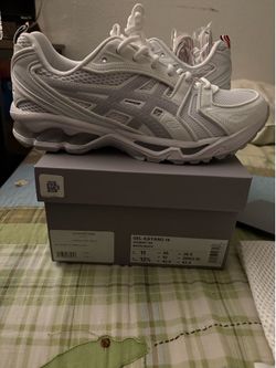 ASIC kayano 14 Thome Browne white
