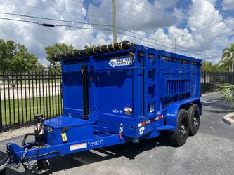 7x12 Tandem dump trailer