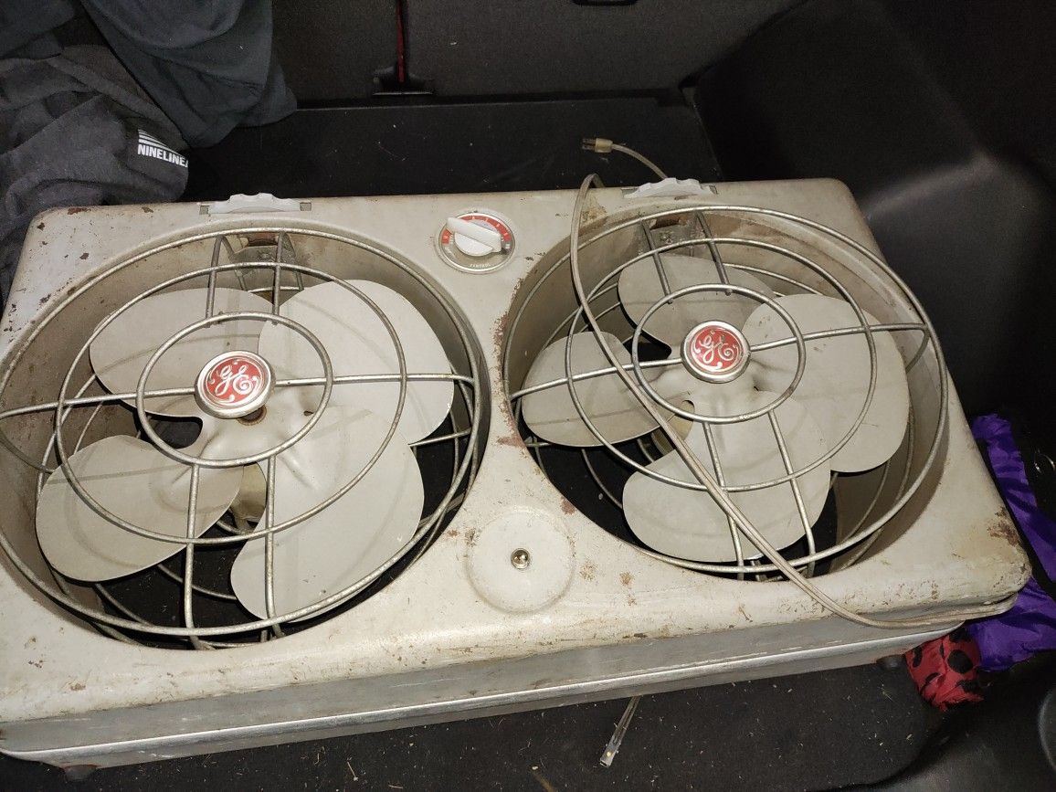 Vintage Metal Blade Fans OBO