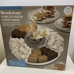Brookstone Flameless Indoor Electric S’Mores Maker