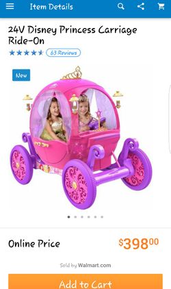 24 volt princess carriage 2025