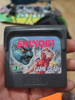 Shinobi Game Card SEGA