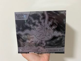 Pokemon mega evolution Pitch Black Pokemon Center Elite Trainer Box