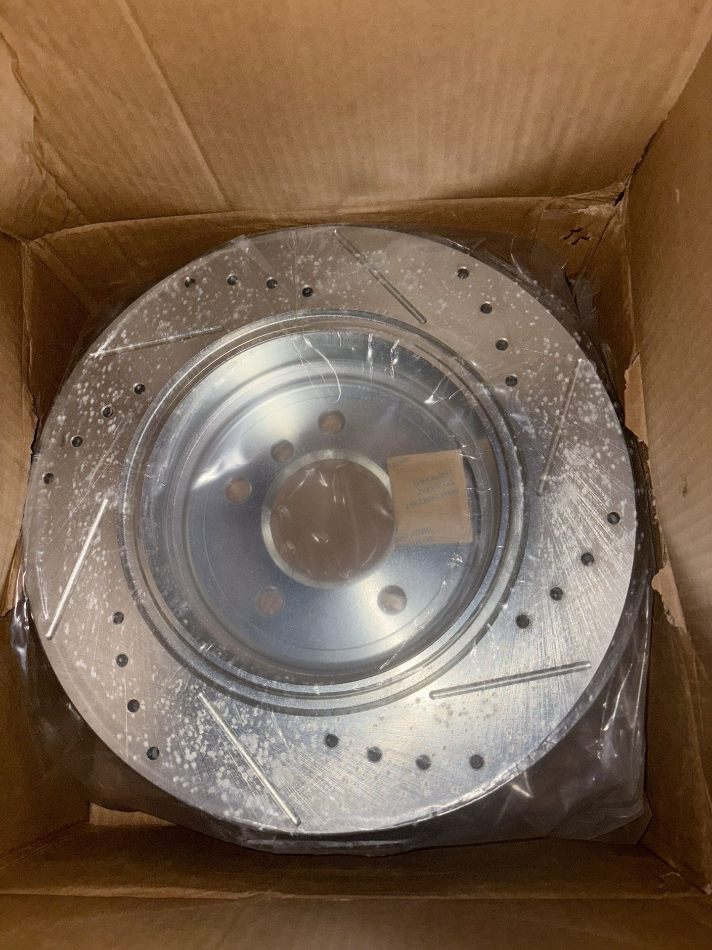 BMW 5 Series BRAND NEW In Box Front And Rear Slotted Rotors. With Pads