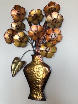 Flower Vase Wall Art