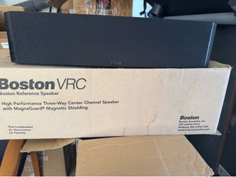 Boston Acoustics VRC Reference Center Speaker 8 ohms Tested Clean Working