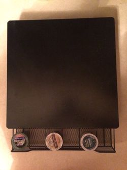 K-cup black drawer organizer