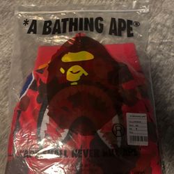 red bape Hoodie