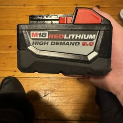 M18 9.0 High Demand Battery Milwaukee 