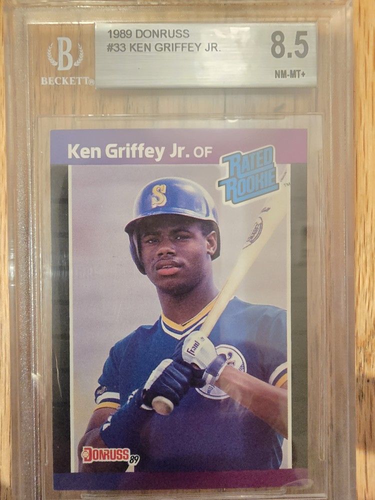 1989 Donruss Baseball Set w/ BGS Graded Ken Griffey Jr., Randy Johnson and Gary Scheffield Rookie Cards RC