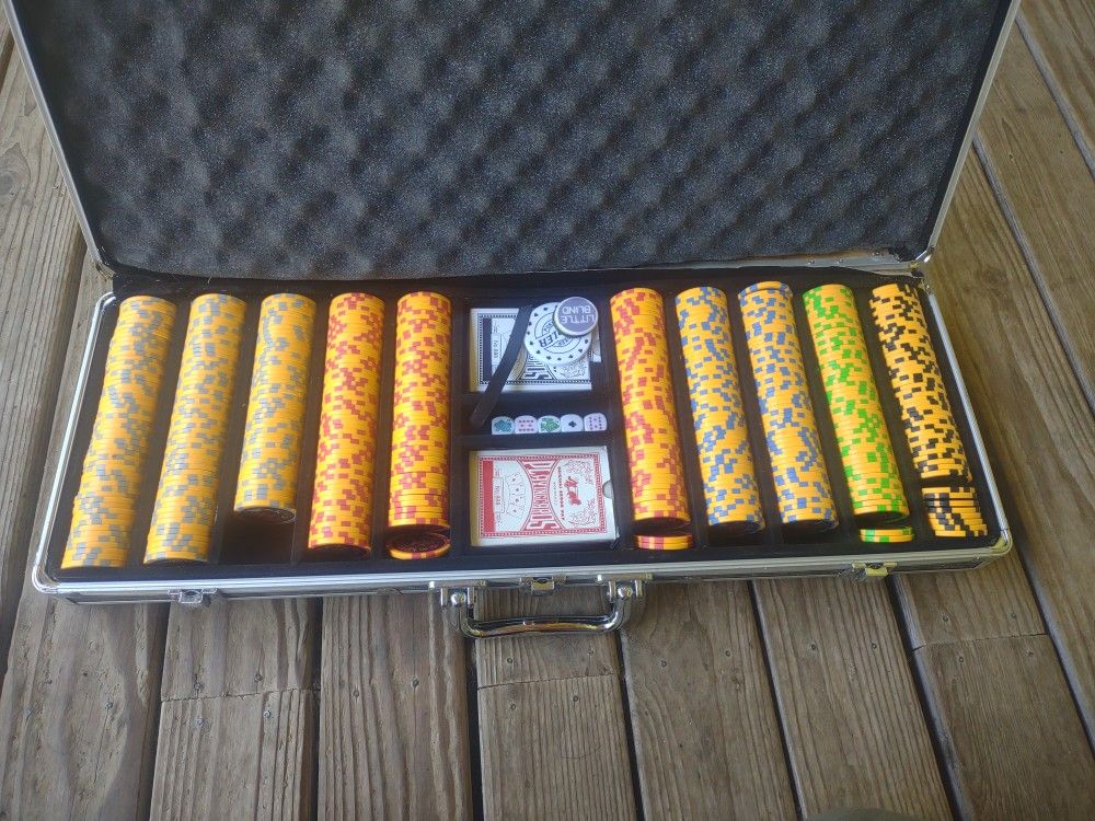 Poker Chips Set
