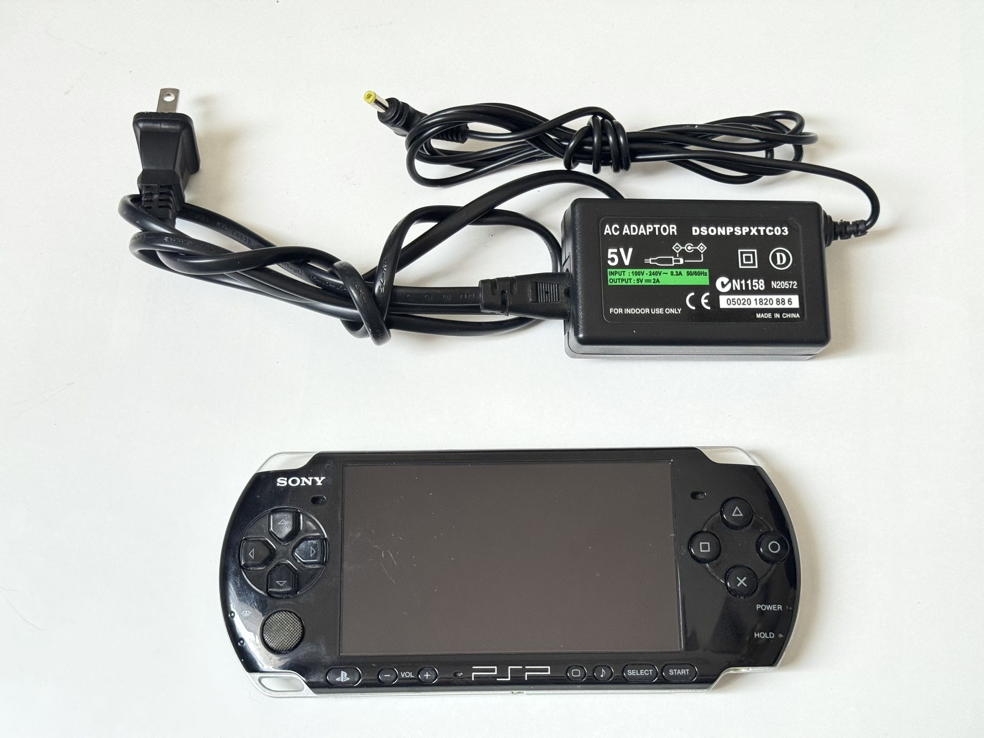 PSP 3000 with Power Cord