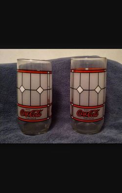 Set of 8 Coca-Cola Glasses