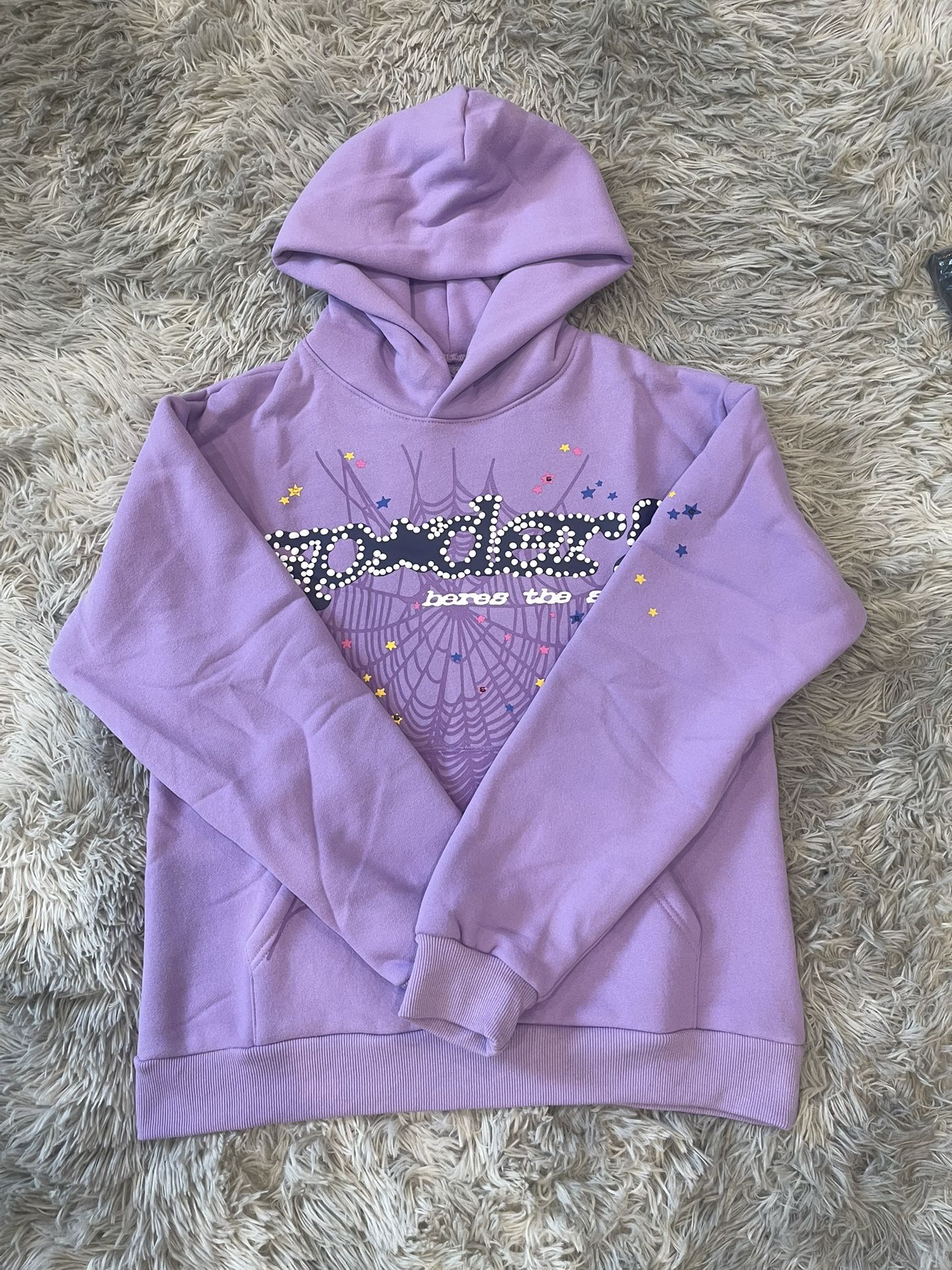 Purple Sp5der Hoodie