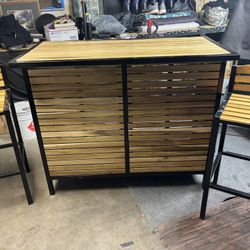 Bar and stools