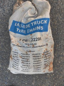 Truck Tire Chains 