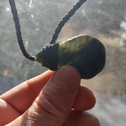 Nephrite Jade Pendant Necklace(ACCEPTING FAIR OFFERS)