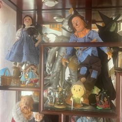 Franklin mint wizard of oz porcelain dolls sale