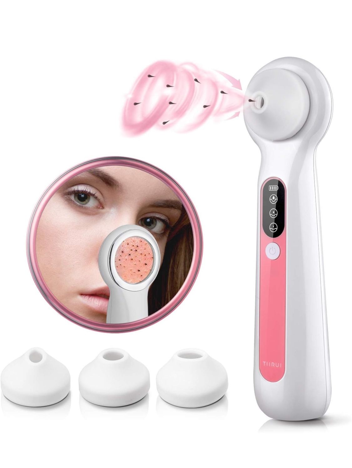 Blackhead Remover Vacuum Magnifying Glass