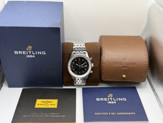 Breitling Navitimer 1 Chronograph GMT 46 – Full Set (On Steel Bracelet)
