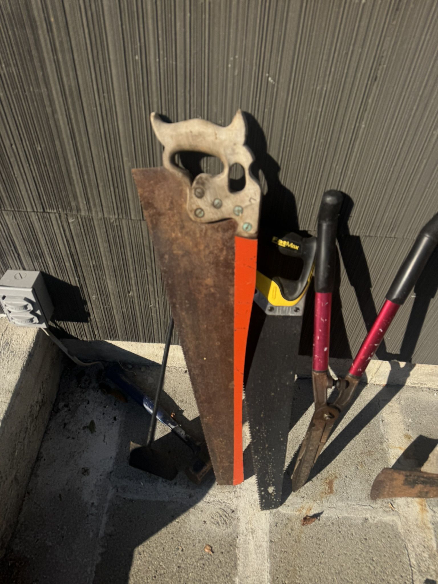Axe , Hand Saw, Maul 5$ Each