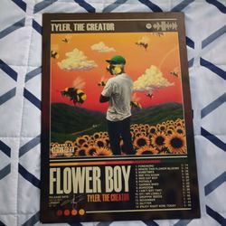 Tyler the Creator Flower Boy Album Poster Metal