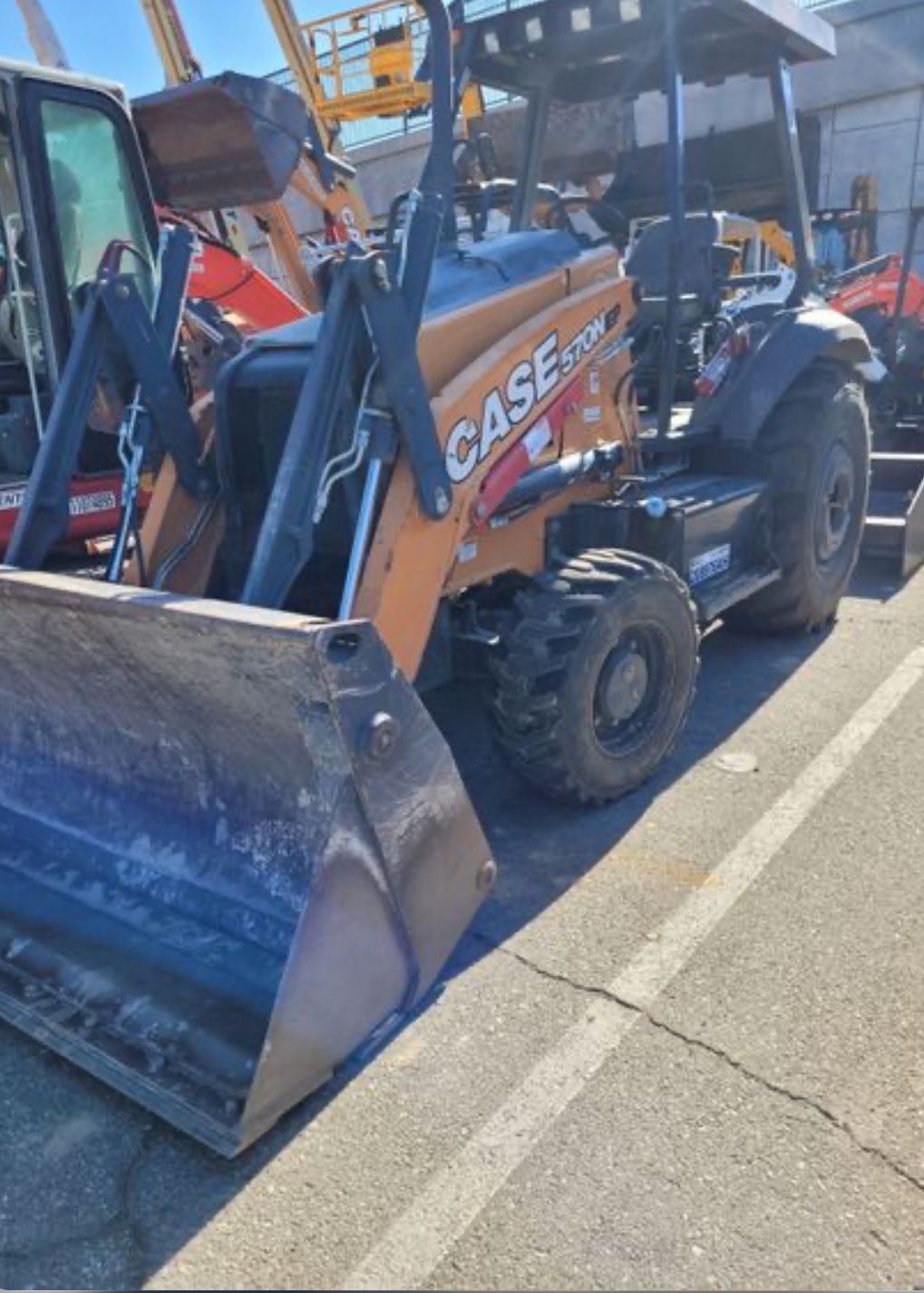Case 570N EP Skiploader