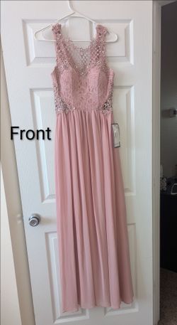 Size 3 dress, size 8 heels