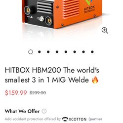 Hitbox 3 In 1 MiG Welder