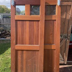 34x80.75 Exterior Wood Doors 