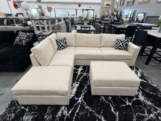 SECTIONAL WITH OTTOMAN