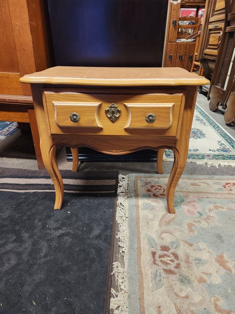French Provincial Nightstand/End Table
